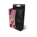 Bra and G-String Set with Straps - S/M - Black