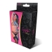 Bra, Garter and G-String Set with Rings and Straps - L/XL