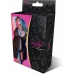 Babydoll with Open Back and G-String Set - 2X - Black