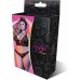 Underwired Bralette and Panty Set - 2X - Black