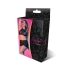 Polka Dot Mesh Halter and Skirt Set - L/XL - Black
