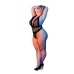 Deep Look Halter Teddy - 2X - Black