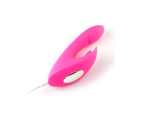 Loving Joy Leah Dual-Action Intimate Machine USB Waterproof Silicone Pink