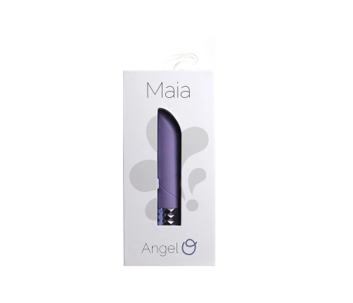 Rocks Off Angel Mini Bullet Vibrator 25-Function Purple Compact Model
