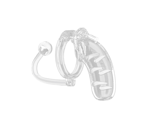 Model 11 Chastity Cock Cage with Plug - 4.5 / 11,5 cm