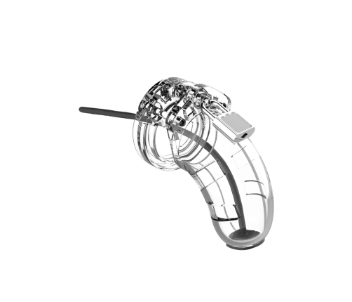 Model 15 Chastity Cock Cage with Urethral Sounding - 3.5 / 9 cm