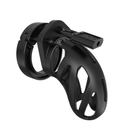 Model 24 - Chastity Cage - 3.5'' / 9 cm - Black
