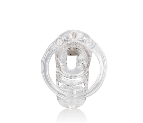 Model 25 - Chastity Cage - 3.5'' / 9 cm - Transparent