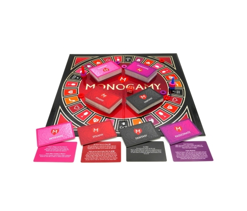 Monogamy Board Game for Couples - English Edition, 400 Activities