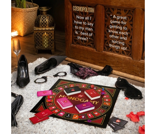 Monogamy Board Game for Couples - English Edition, 400 Activities