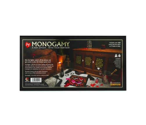 Monogamy Board Game for Couples - English Edition, 400 Activities