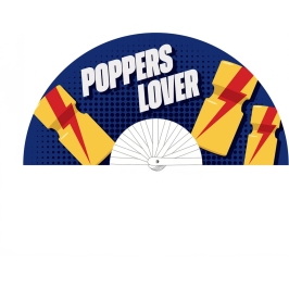 Poppers Lover 64 cm Blue/Yellow - Durable Polyester