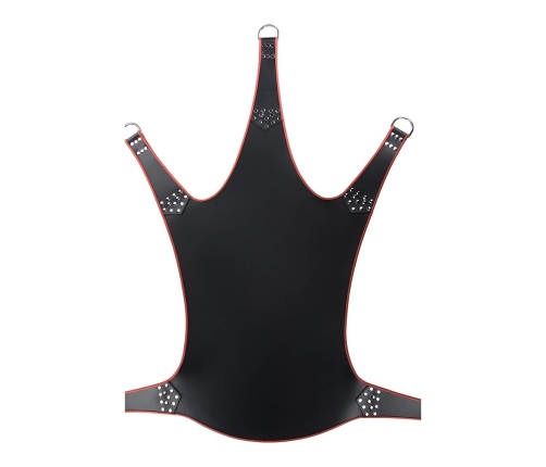 Leather Sling with Red Piping 5 Points