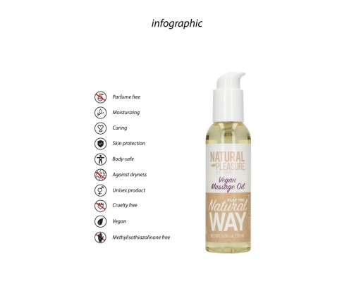 Vegan Massage Oil - 5 fl oz / 150 ml