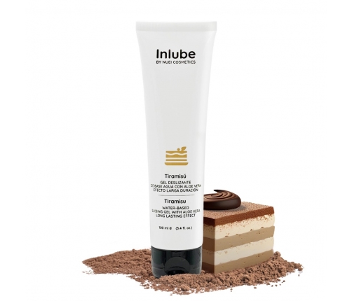 Nuei INLUBE Water-Based Gel Tiramisu Aroma 100ml Vegan Formula Nuei INLUBE Water-Based Gel Tiramisu Aroma 100ml Vegan Formula