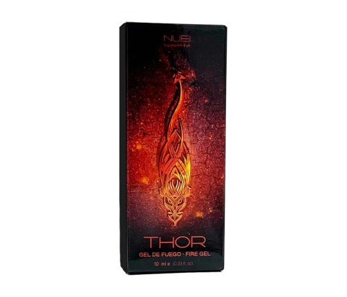 Nuei Thor Travel Size Display - 20 x 10ml Vegan Invigorating Gel Fruity Aroma