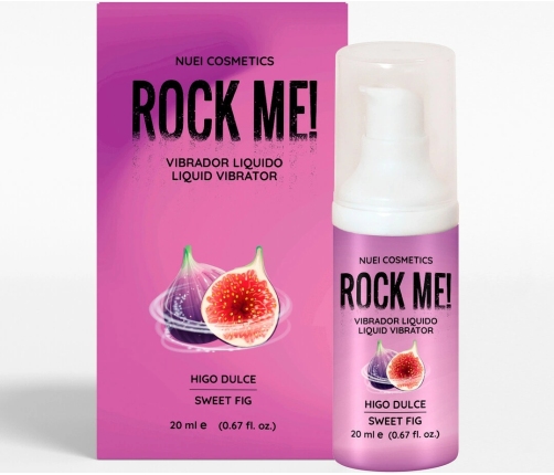 Nuei Rock Me! Liquid Gel Sweet Fig 20ml - Tingling Sensation Formula