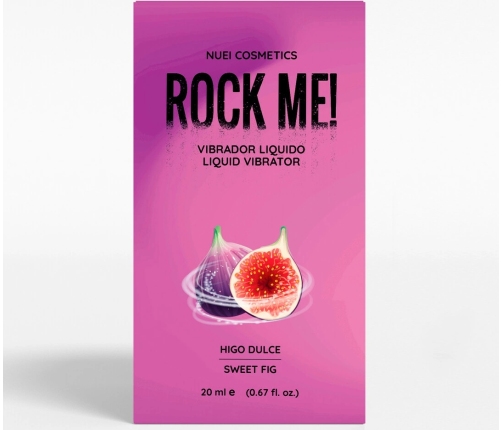 Nuei Rock Me! Liquid Gel Sweet Fig 20ml - Tingling Sensation Formula
