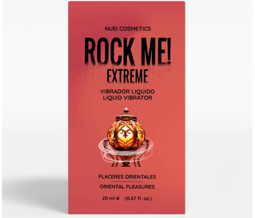 Nuei Rock Me! Liquid Gel Oriental Pleasures 20ml Vegan Formula