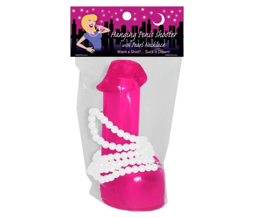 Kheper Games - Zawieszka imprezowa z naszyjnikiem 3,5 oz rożowa