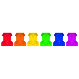 Rainbow Shot Glass Set