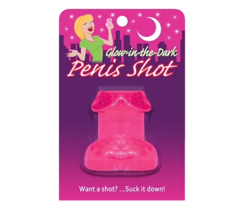 Glow-in-the-Dark Penis Shot - Pink