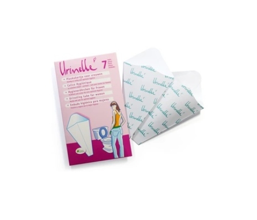 Urinelle Female Urination Aid Tube - Portable, Biodegradable, 6 pcs