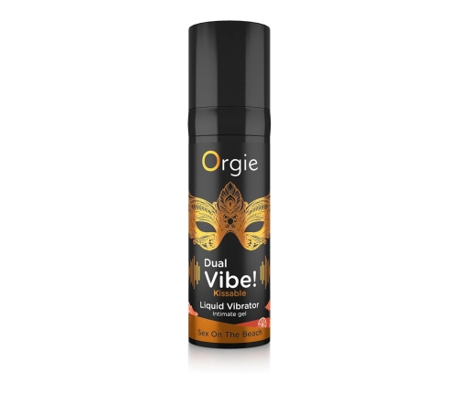 Dual Vibe! Kissable Liquid Vibrator - Sex On The Beach - 0.5 fl oz / 15 ml