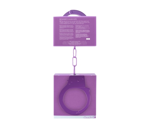 Ouch! Beginner's Adjustable Handcuffs with Quick-Release System