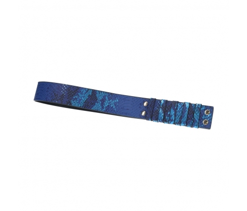 Ouch! Florence Collection Paddle Blue Bonded Leather Design