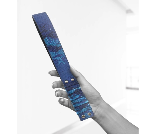 Ouch! Florence Collection Paddle Blue Bonded Leather Design