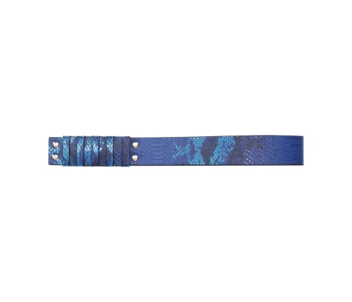 Ouch! Florence Collection Paddle Blue Bonded Leather Design