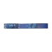 Ouch! Florence Collection Paddle Blue Bonded Leather Design