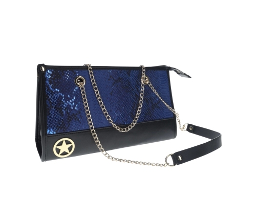 Ouch! Florence Collection Premium Bondage Set with Handbag Blue