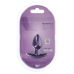 Ouch! Silicone Plug Small 2.6cm - Metallic Purple, Ergonomic Design