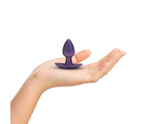 Ouch! Silicone Plug Small 2.6cm - Metallic Purple, Ergonomic Design