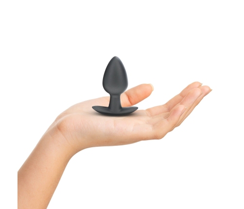 OUCH! Silicone Plug Medium 7.9cm Gunmetal - Smooth Anatomic Model