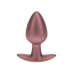 Ouch! Medium Silicone Plug Rose Gold 7.9 cm Comfortable Design