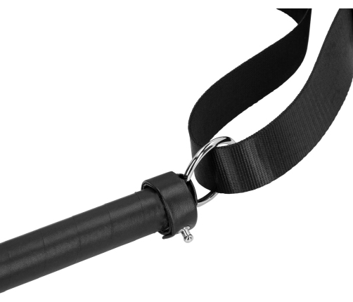 Ouch! Adjustable PU Leather Harness Restraint Black - Secure Fit System