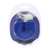 Ouch! Heavy-Duty Fluffy Handcuffs Navy - Secure Plush Fastening System