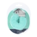 Ouch! Heavy-Duty Fluffy Handcuffs Powder Green - Secure Soft Accessories