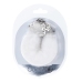 Ouch! Heavy-Duty Soft Touch Handcuffs White - Secure & Padded Design
