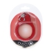 Ouch! Classic Metal Handcuffs Red - Secure Locking System, Adjustable Fit