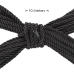 Shots Polyester Bondage Rope 10m Black - Durable Soft Restraint Cord