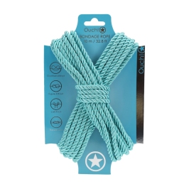 Shots Polyester Rope Blue 10m Durable Smooth Bondage Accessory