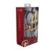 Milan Collection Metal Plug Set Gold - 3 Sizes, Aluminum, Jewel Base