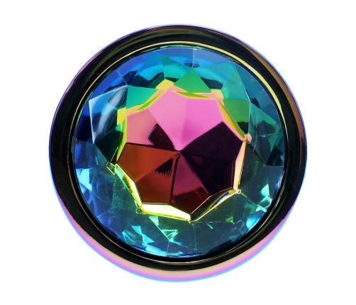 Ouch! Venice Collection Iridescent Metal Plug Set 3 Sizes Jewel Base