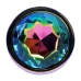 Ouch! Venice Collection Iridescent Metal Plug Set 3 Sizes Jewel Base