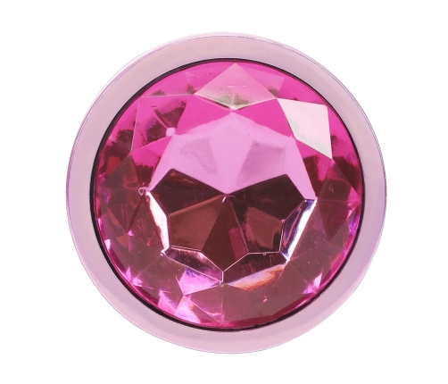 Ouch! Paris Collection Metal Plug Set Pink 3 Sizes Jewel Base