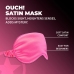 LoversPremium Satin Mask Pink - Soft Adjustable Eye Cover